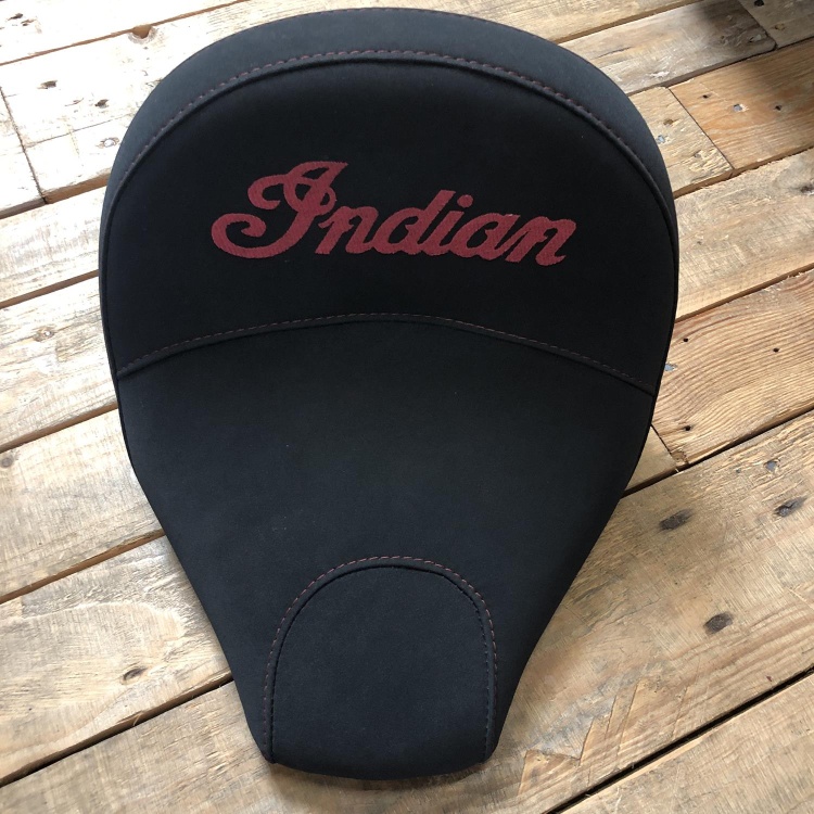 Indian Scout / Scout Sixty solo seat with custom cover